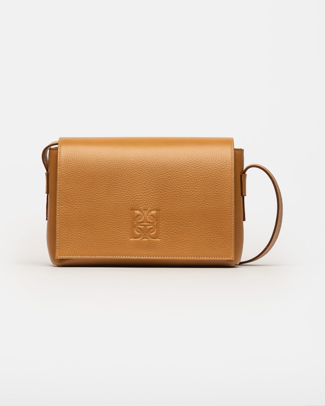 Bandolera Hana en cuero graneado