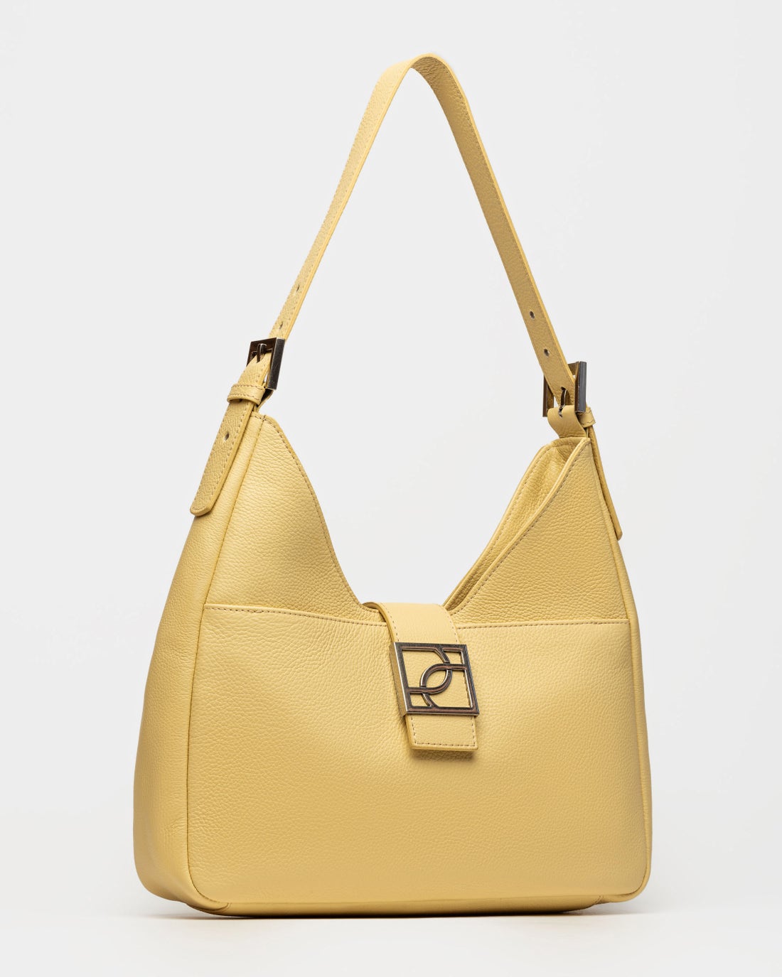 Bolso Signature en cuero graneado