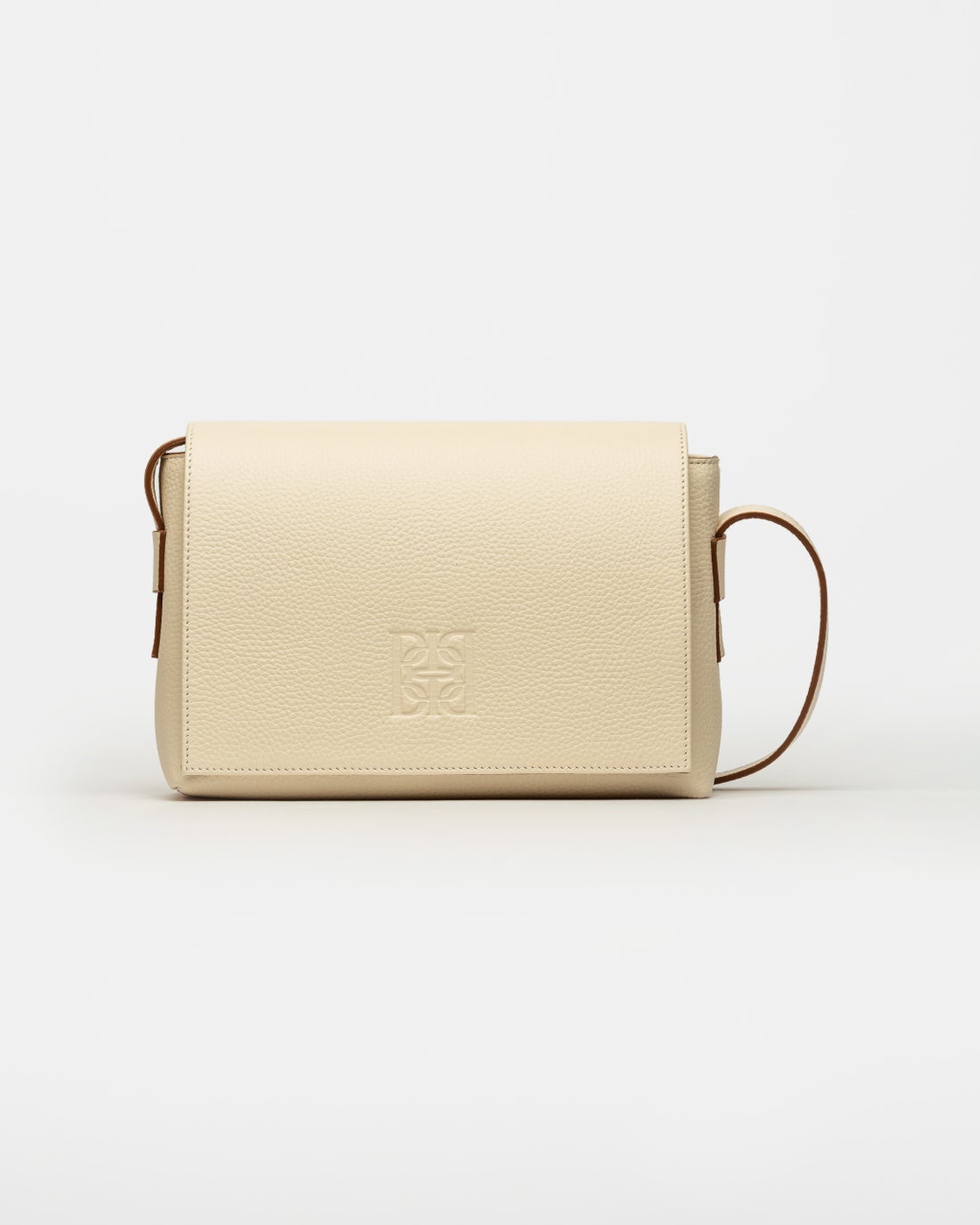 Bandolera Hana en cuero graneado