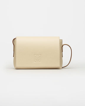 Bandolera Hana en cuero graneado