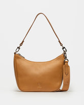 Bandolera Venice en cuero graneado