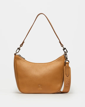 Bandolera Venice en cuero graneado