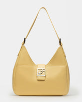 Bolso Signature en cuero graneado
