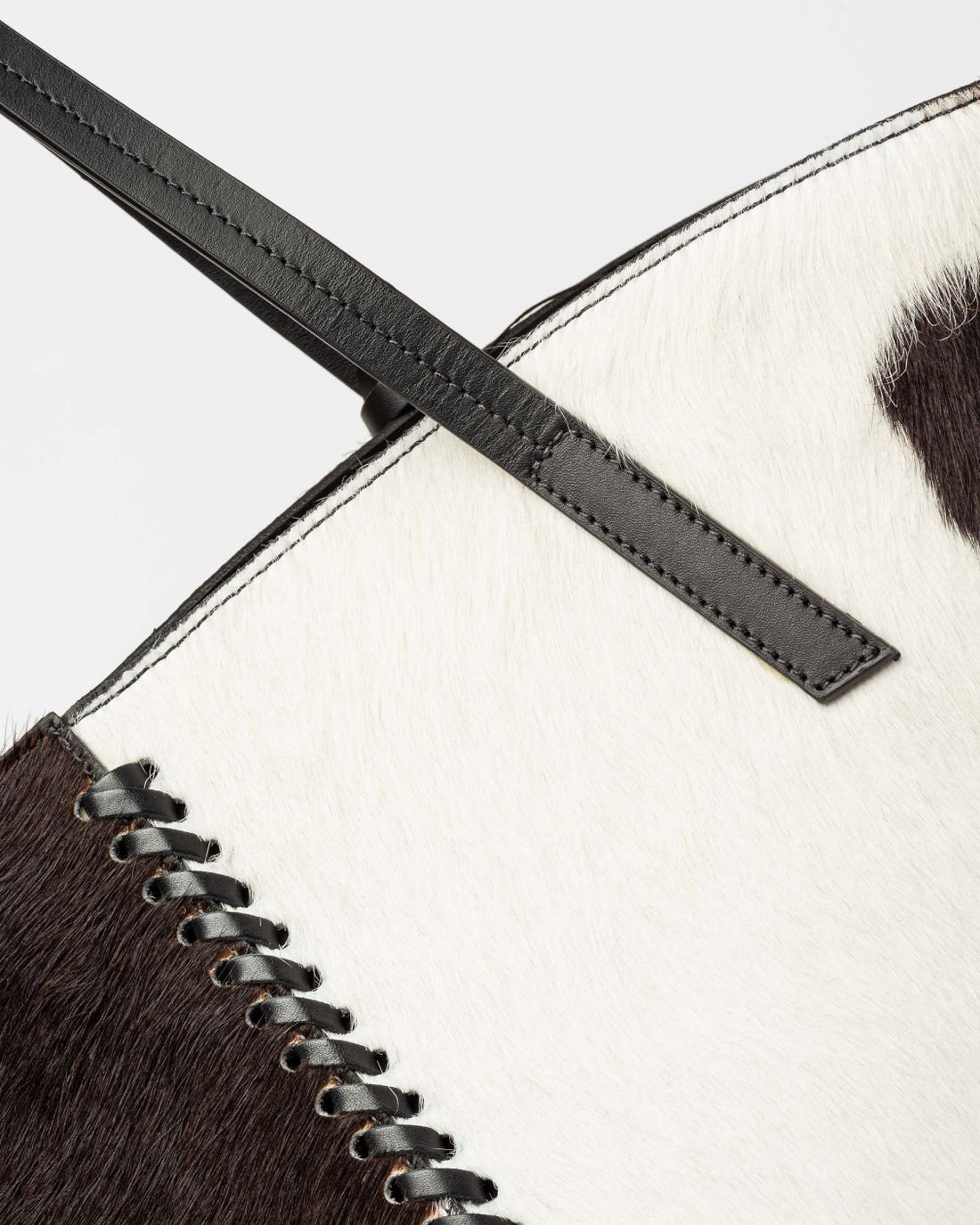 Shopper Neo Craft en cuero vaca pelo