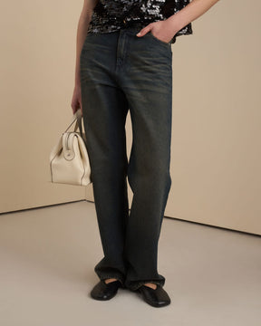 Denim Straight Matizado